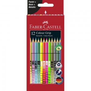 Barvice Faber-Castell, grip...