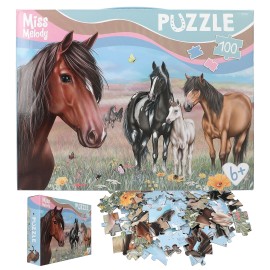 Puzzle Miss Melody 100 kosov